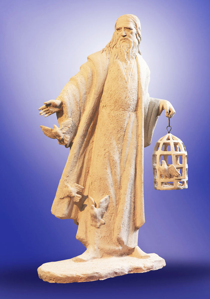 «Леонардо да Вінчі. Волелюбність». 2008. Шамот